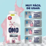 Pack Detergente Líquido Omo para Diluir Piel Sensible 2 x 500 ml - Imagen 3